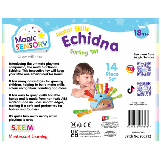 Fine Motor Skills Echidna – BMS Brands - Main Image