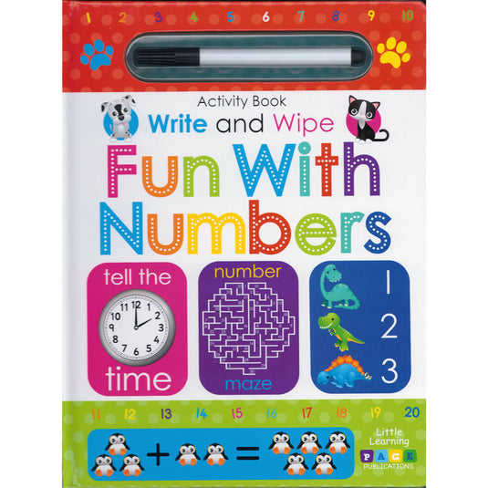 Write and Wipe Fun With Numbers
