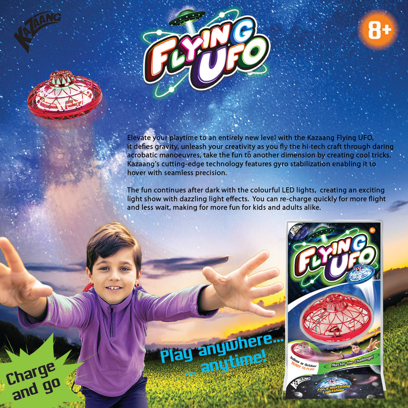 Load image into Gallery viewer, Flying UFO - Red
