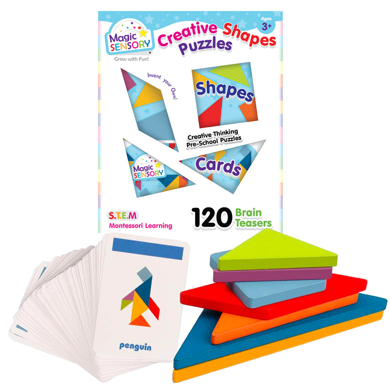 将图像加载到画廊查看器中，Creative Shapes Puzzles
