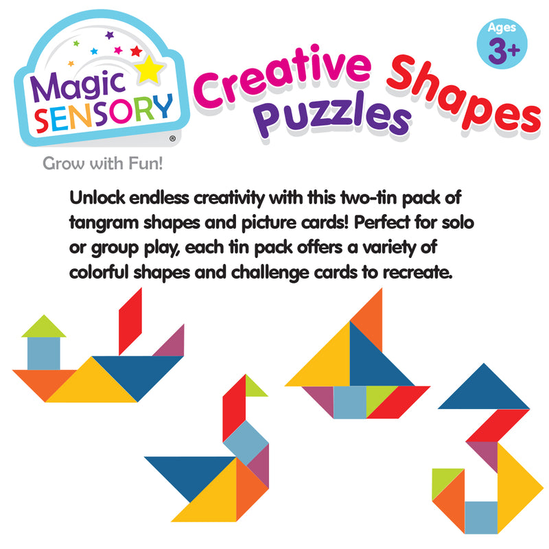 将图像加载到画廊查看器中，Creative Shapes Puzzles
