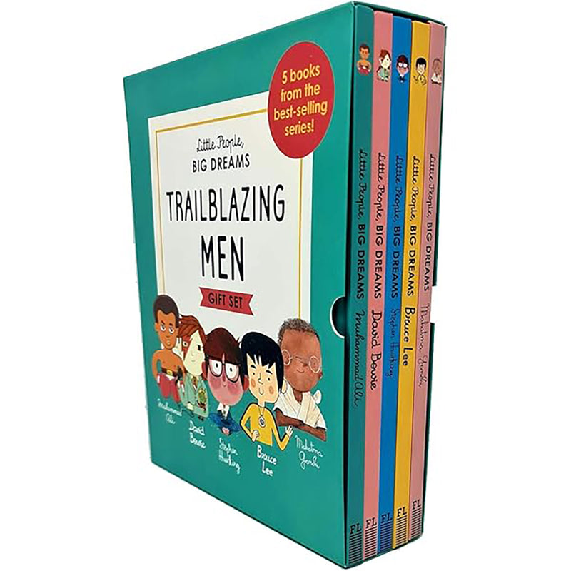 Load image into Gallery viewer, Trailblazing Men 5 Book Boxed Gift Set
