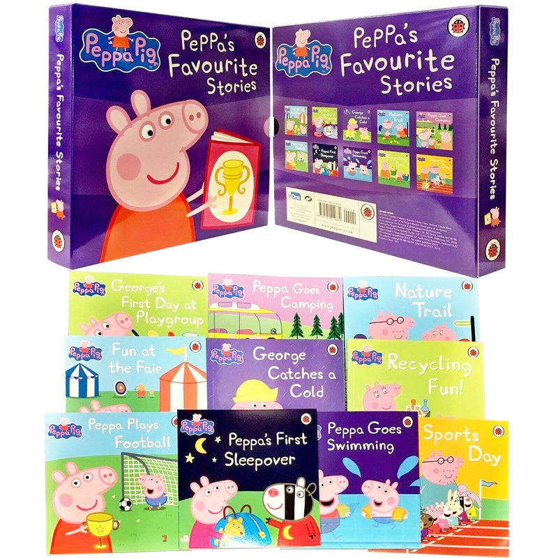 将图像加载到画廊查看器中，Peppa's Favourite Stories 10 title pack
