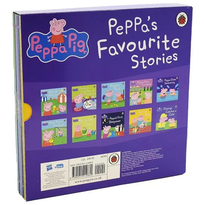 将图像加载到画廊查看器中，Peppa's Favourite Stories 10 title pack
