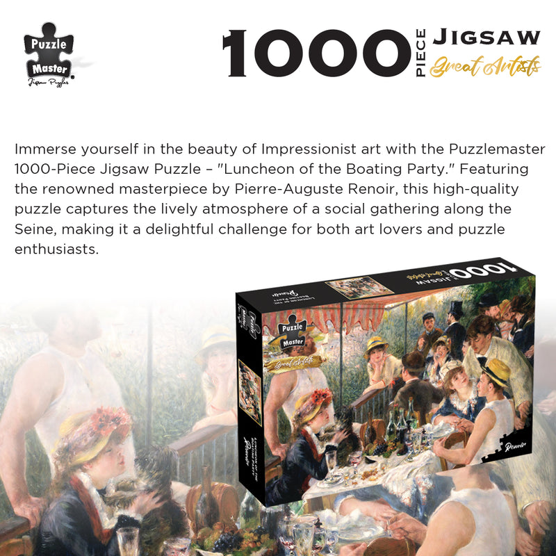 将图像加载到画廊查看器中，Great Artists 1000 Piece Puzzle - Renoir
