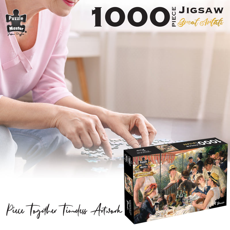 将图像加载到画廊查看器中，Great Artists 1000 Piece Puzzle - Renoir
