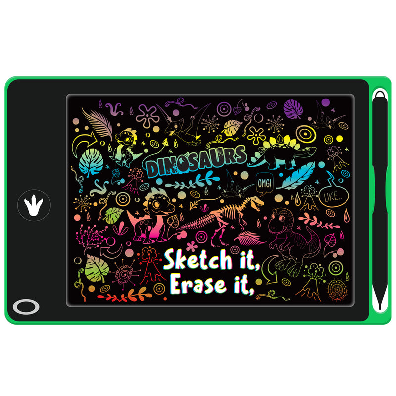 将图像加载到画廊查看器中，Interactive LCD Writing Tablet - Green Dino

