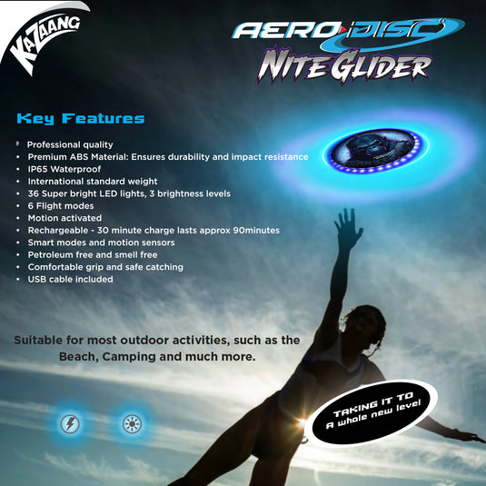 Aero Disc Nite Glider - Space Ape