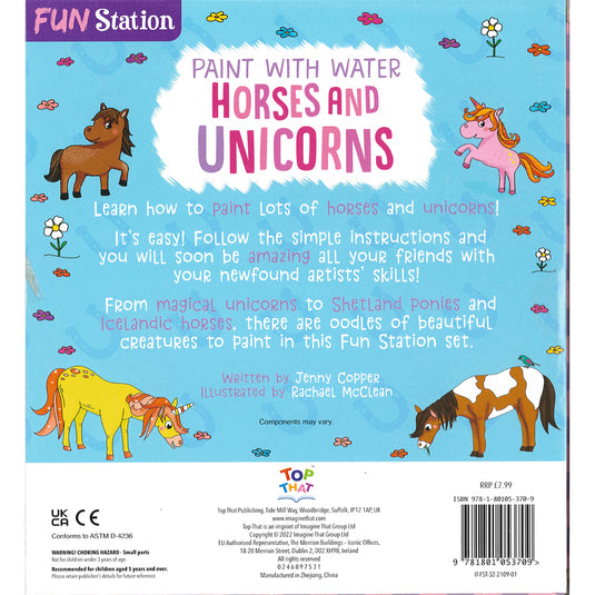 Paint with Water Horses and Unicorns