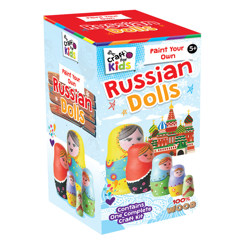 Load image into Gallery viewer, Paint Your Own Matryoshka Dolls
