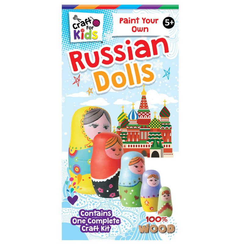 Load image into Gallery viewer, Paint Your Own Matryoshka Dolls
