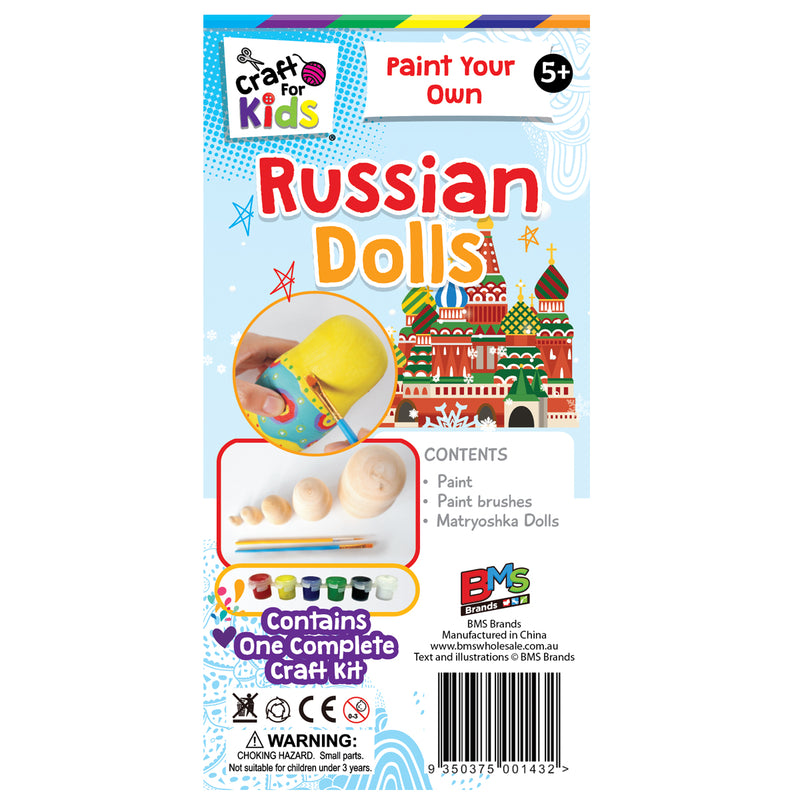 Load image into Gallery viewer, Paint Your Own Matryoshka Dolls
