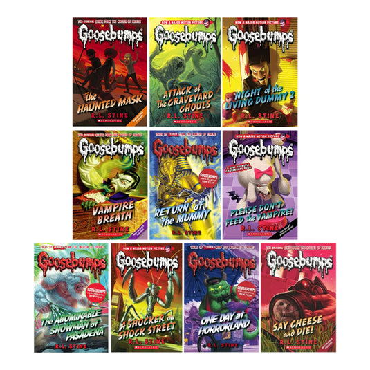 Goosebumps Horrorland Series 10 Book Collection