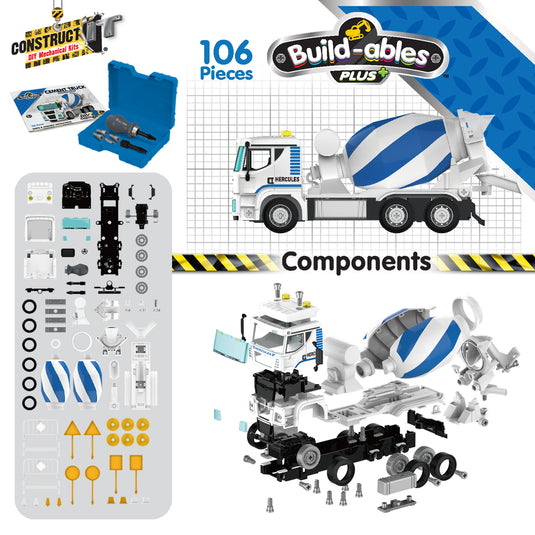 Build-ables Plus - Cement Truck Mix Master