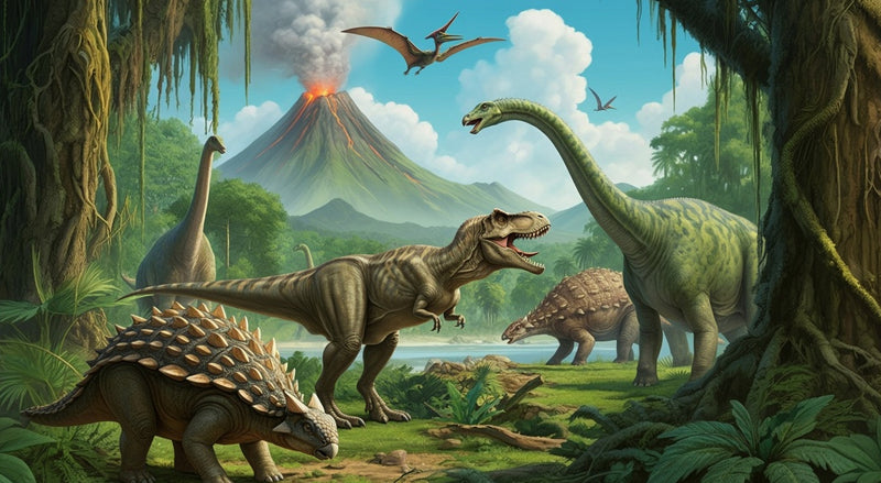 Load image into Gallery viewer, Dinosaur World Jigsaw &amp; Lunch Box Cooler
