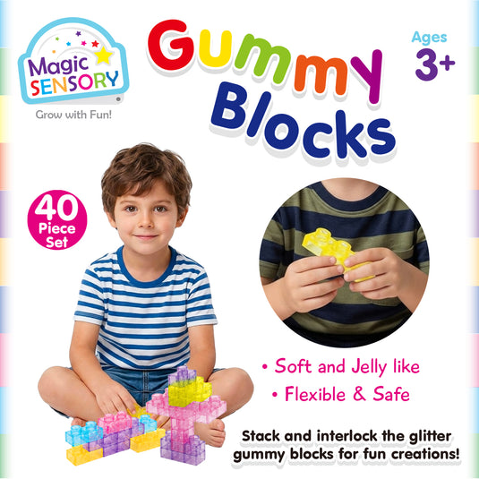 Gummy Blocks 40 Piece