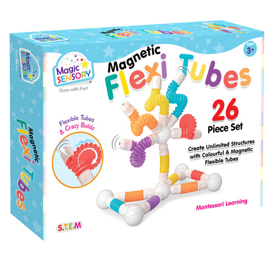 Magnetic Flexi Tubes 26 Piece Set