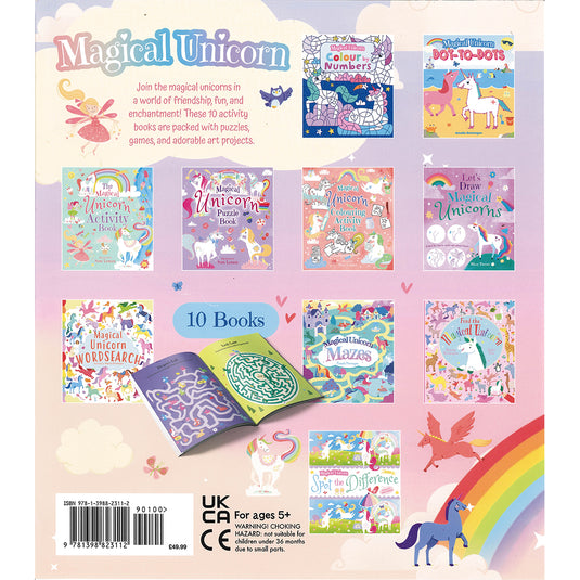 Magical Unicorn 10 Book Activity Pack