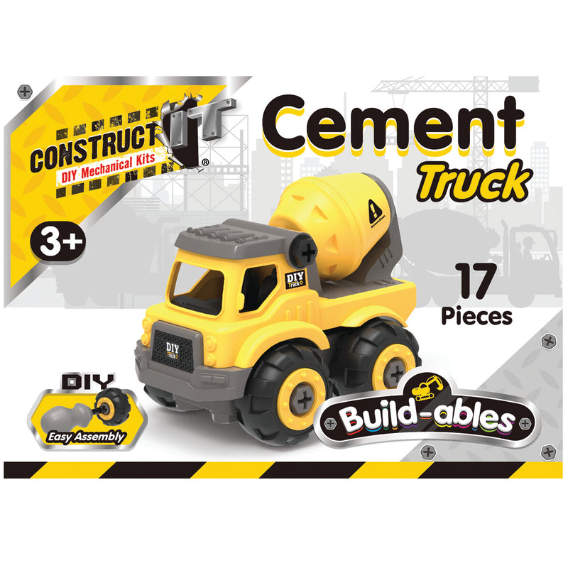Load image into Gallery viewer, Build-ables - Cement Truck
