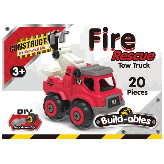 Build-ables - Fire Rescue Tow Truck