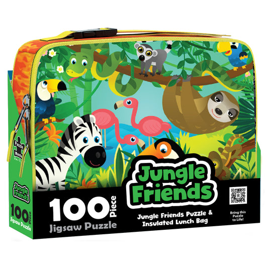 Jungle Friends Jigsaw & Lunch Box Cooler