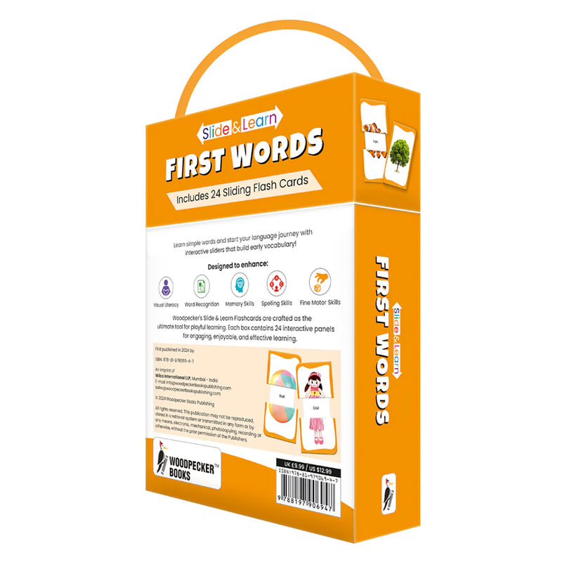 Load image into Gallery viewer, Slide &amp; Learn Flash Cards  First Words
