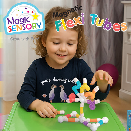 Magnetic Flexi Tubes 26 Piece Set