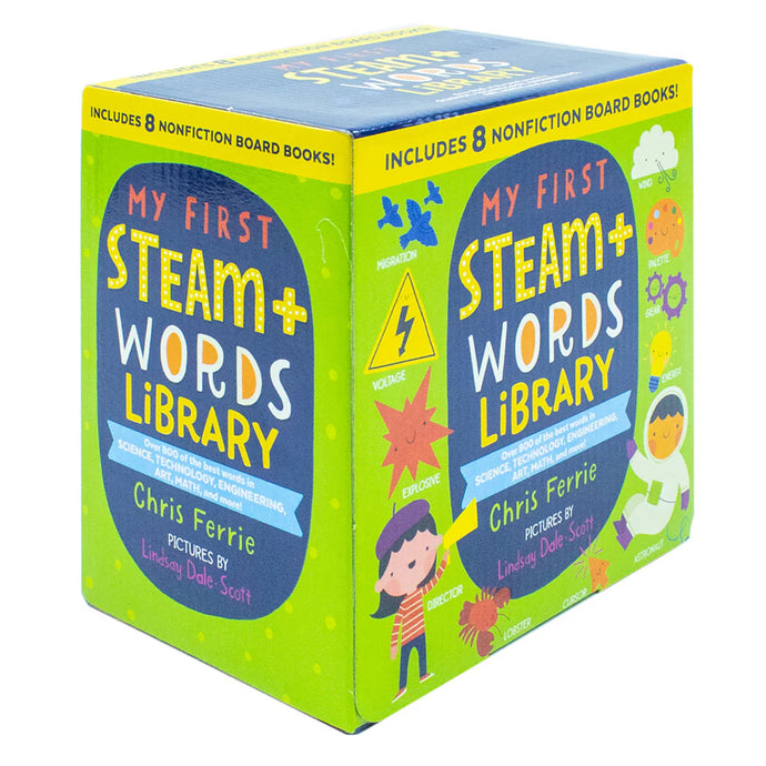 My First S.T.E.A.M. and Words Library (8 Book Boxed Set)