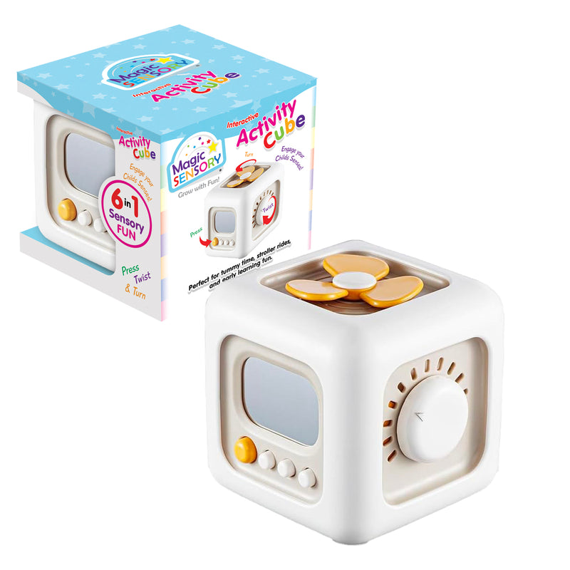 将图像加载到画廊查看器中，Interative Activity Cube 6 in 1
