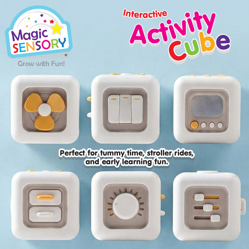 将图像加载到画廊查看器中，Interative Activity Cube 6 in 1
