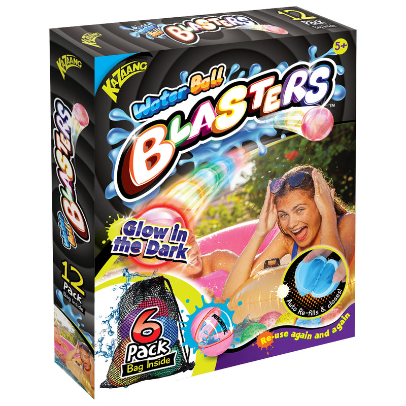 Load image into Gallery viewer, Water Ball Blasters Glow in the Dark Limited Edition 6 Pack
