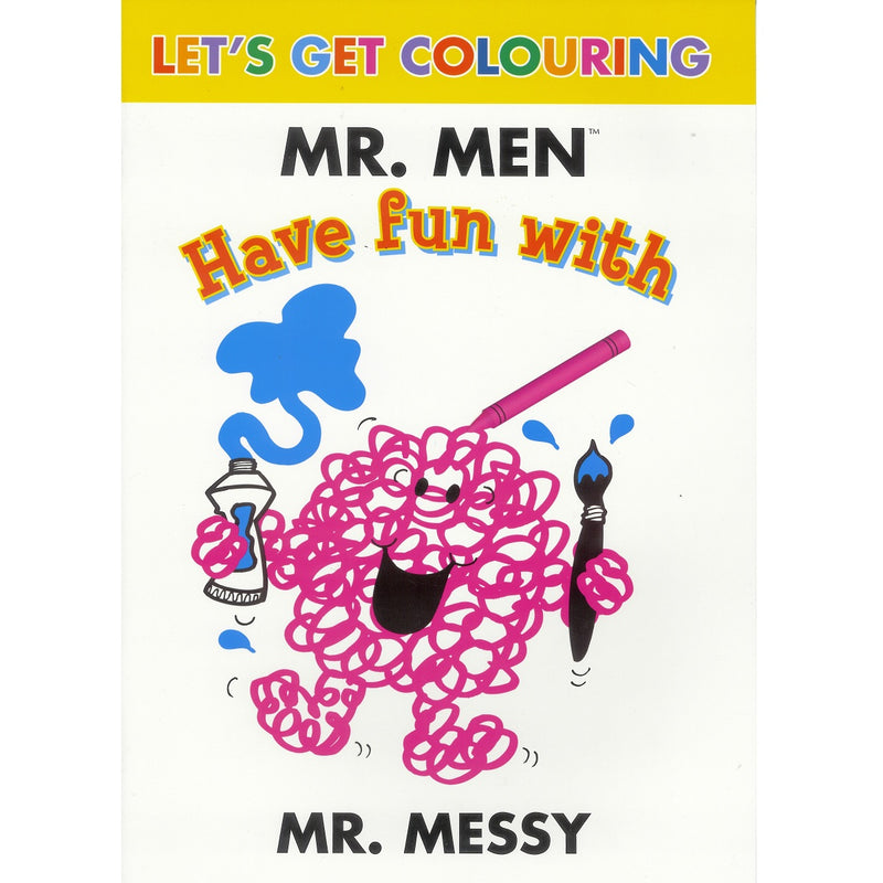 Load image into Gallery viewer, Mr Messy Let&#39;s Get Colouring
