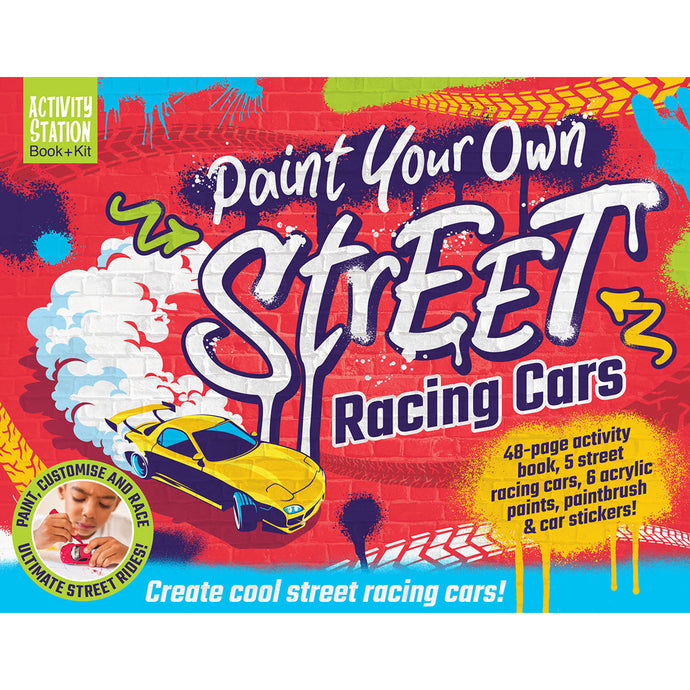 Paint Your Own Street Racing Cars