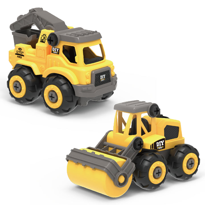 Buildables Plus Build-ables - Roadworks Vehicles 2 in 1 – BMS Brands