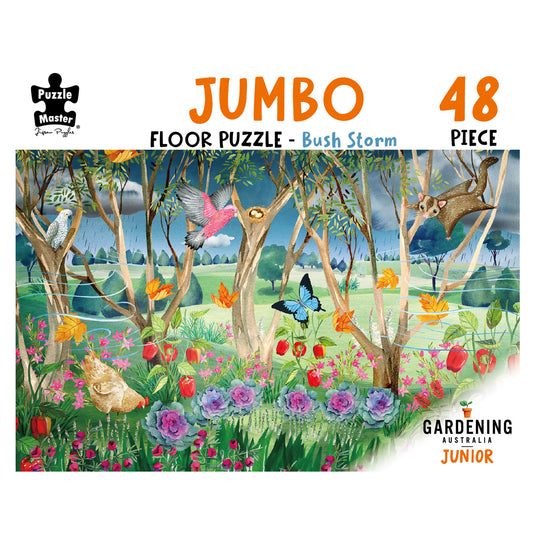 GA Jnr 48 Piece Jumbo Puzzle - Bush Storm