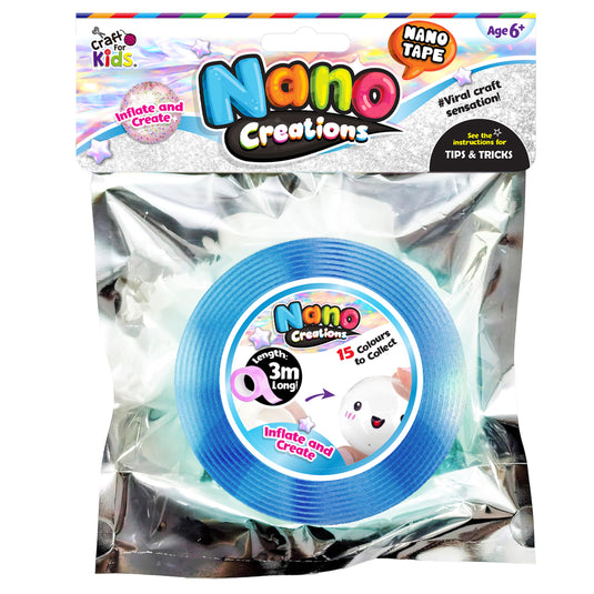 Nano Creations Tape Blue (3m x 5cm)