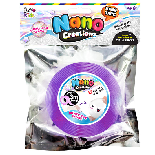 Nano Creations Tape Purple (3m x 5cm)
