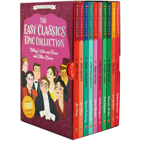The Easy Classics Epic Collection: Tolstoys War and Peace and Other Stories