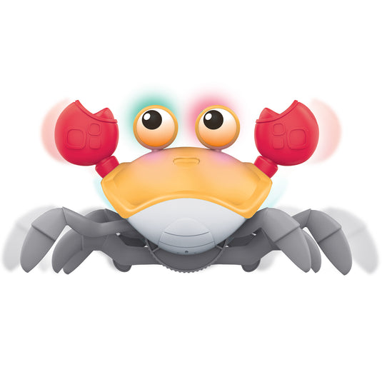 Interactive Crawling Crab (Orange)