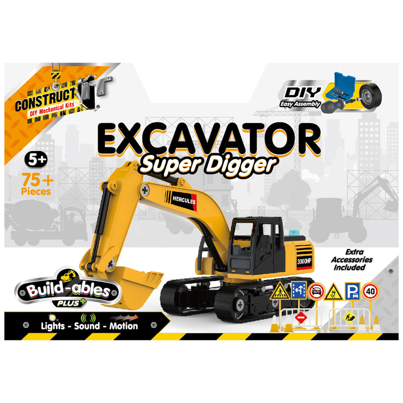 Load image into Gallery viewer, Build-ables Plus - Site Excavator, Super Digger
