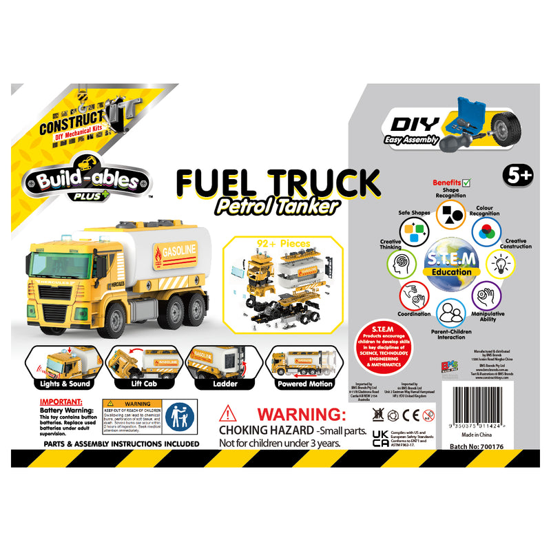 Load image into Gallery viewer, Builda-bles Plus - Fuel Truck, Petrol Tanker

