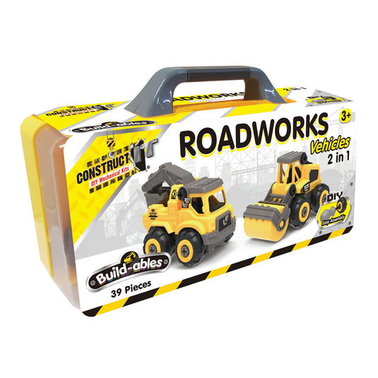 Build-ables - Roadworks Vehicles 2 in 1