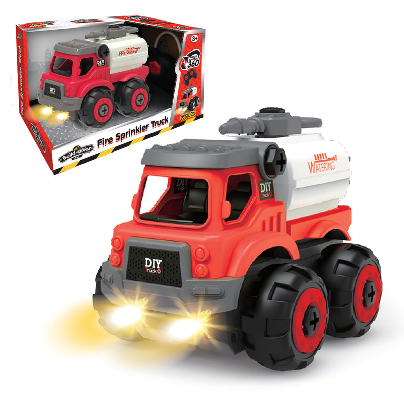 Load image into Gallery viewer, Build-ables RC - Fire Sprinkler Truck
