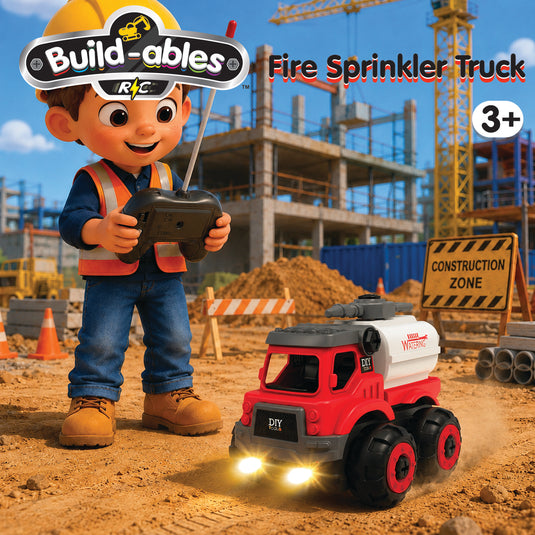 Build-ables RC - Fire Sprinkler Truck