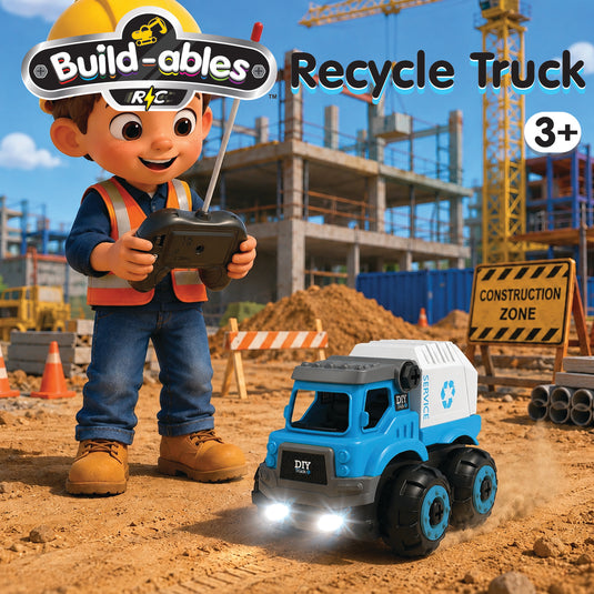Build-ables RC - Garbage Recycling Truck