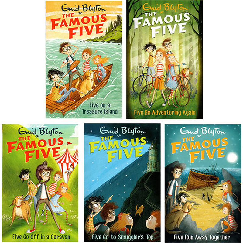 Load image into Gallery viewer, The Famous Five - Five Books Of Adventure
