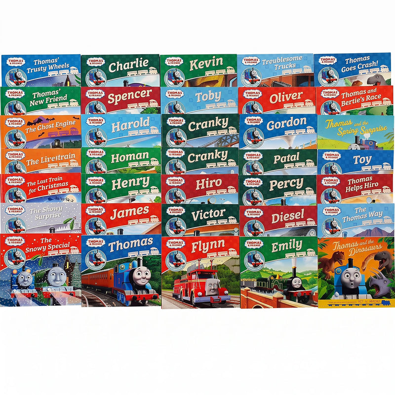 将图像加载到画廊查看器中，Thomas &amp; Friends Engine Adventures 30-Book Box Set
