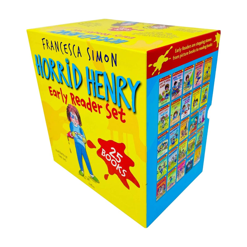 将图像加载到画廊查看器中，Horrid Henry Early Reader Set 25 Books Collection
