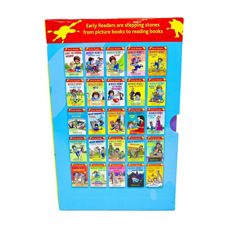 将图像加载到画廊查看器中，Horrid Henry Early Reader Set 25 Books Collection

