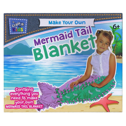Make Your Own Mermaid Tail Blanket